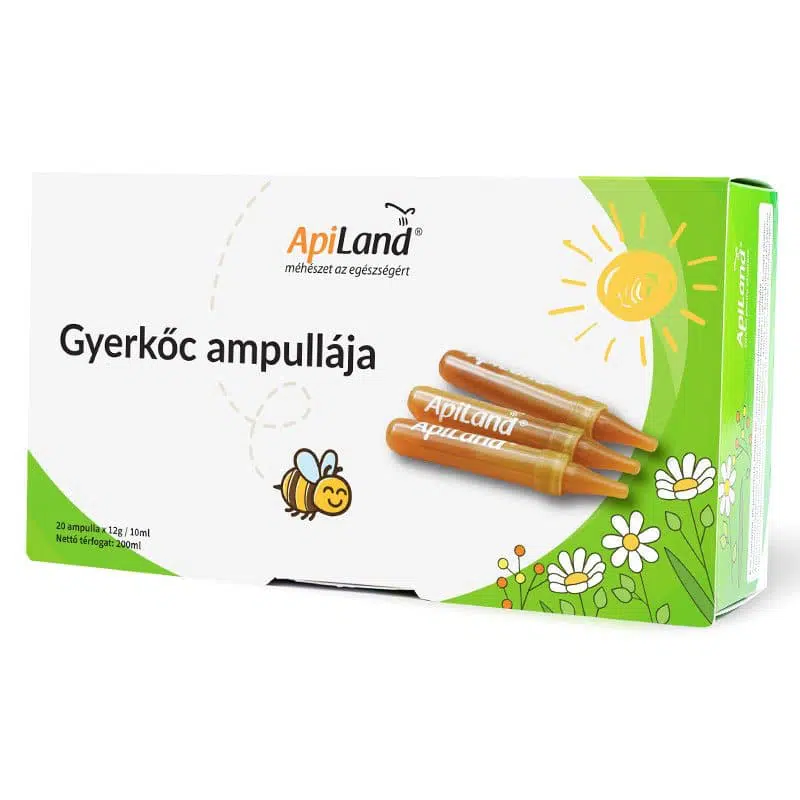 Apiland Gyerkőc ampullája - 20x10ml 1 Apiland Gyerkőc ampullája - 20x10ml