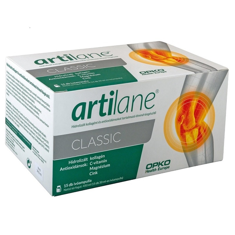 Artilane Classic Hidrolizált Kollagén és Hialuronsav ivóampulla - 15db 1 artilane-classic-ivoampulla-15db