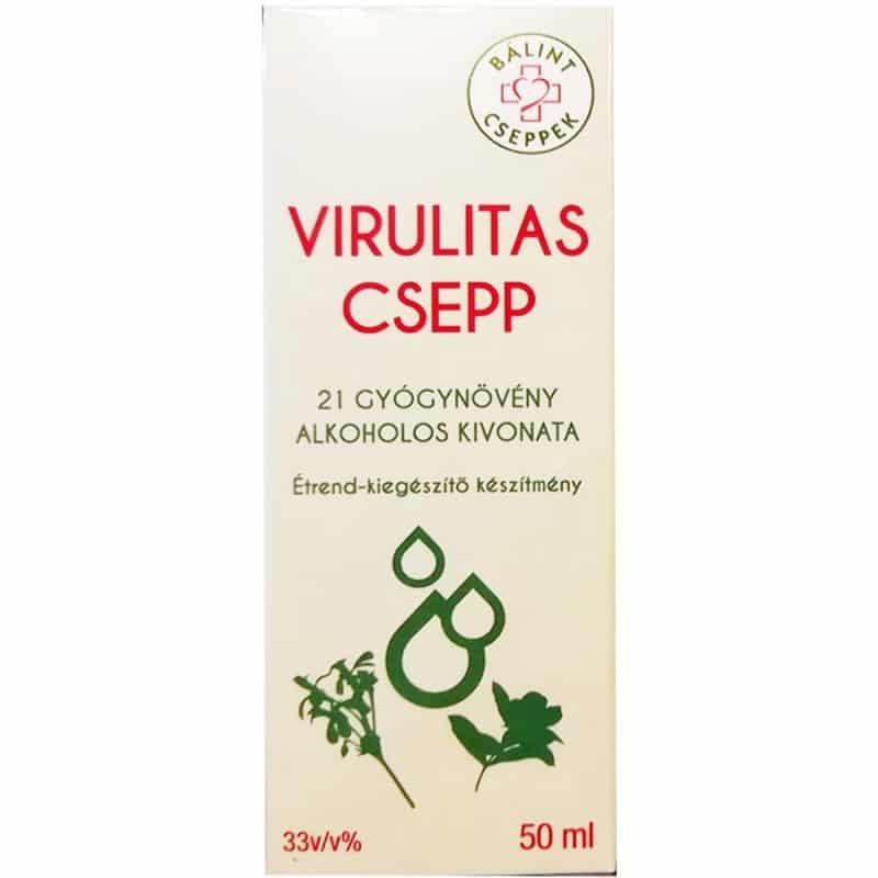 Bálint Cseppek Virulitas csepp - 50ml 1 balint-virulitas-csepp-50ml