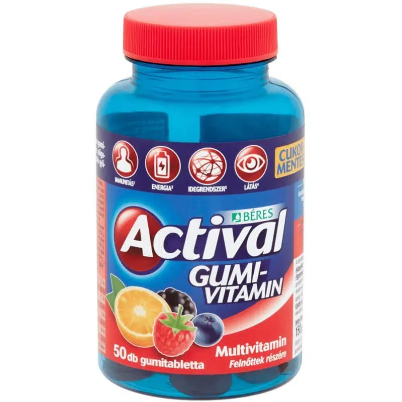 Béres Actival felnőtt gumivitamin - 50db 1 beres-actival-felnott-gumivitamin-50db