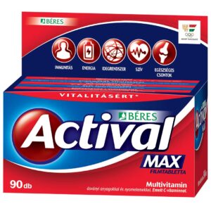 Béres Actival Max filmtabletta - 90db