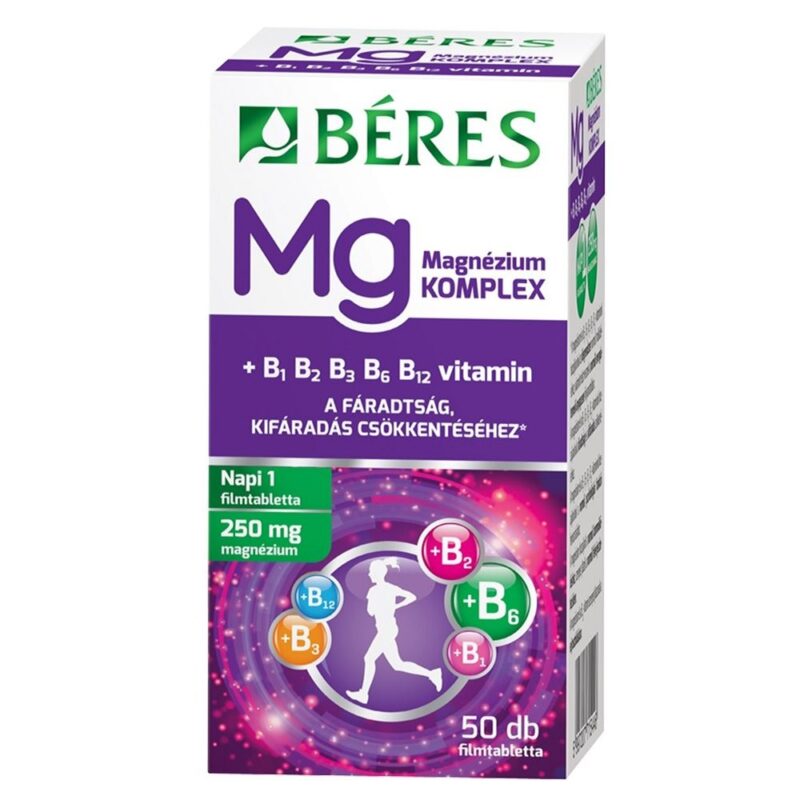 Béres Magnézium Komplex filmtabletta - 50db 1 Béres Magnézium Komplex filmtabletta - 50db