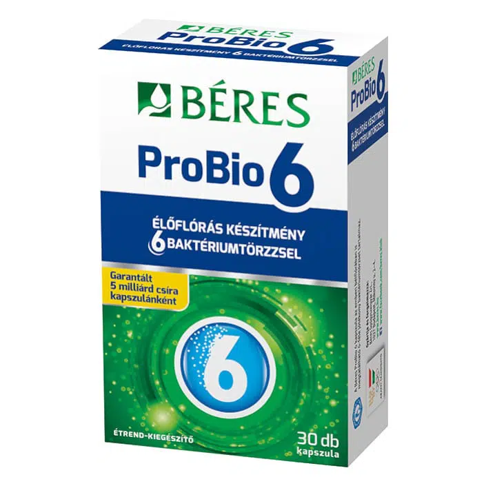 Béres Probio6 kapszula - 30db 1 Béres Probio6 kapszula - 30db