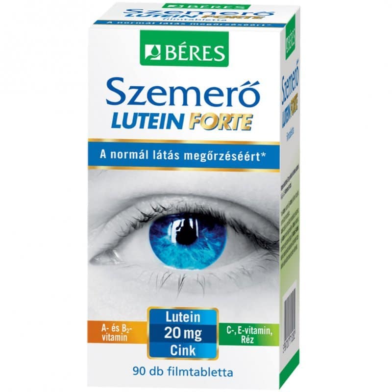 Béres Szemerő Lutein Forte filmtabletta - 90db 1 Béres Szemerő Lutein Forte filmtabletta - 90db