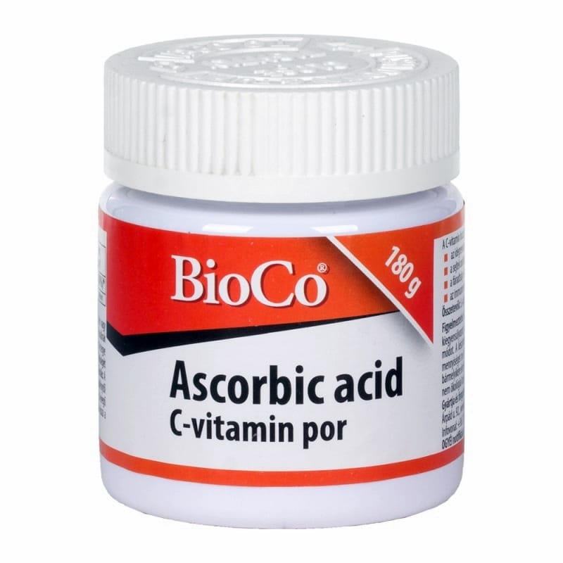 BioCo Ascorbic acid C-vitamin por - 180g 1 bioco-ascorbic-acid-c-vitamin-por-180g