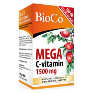 BioCo Mega C-vitamin 1500mg filmtabletta - 100db