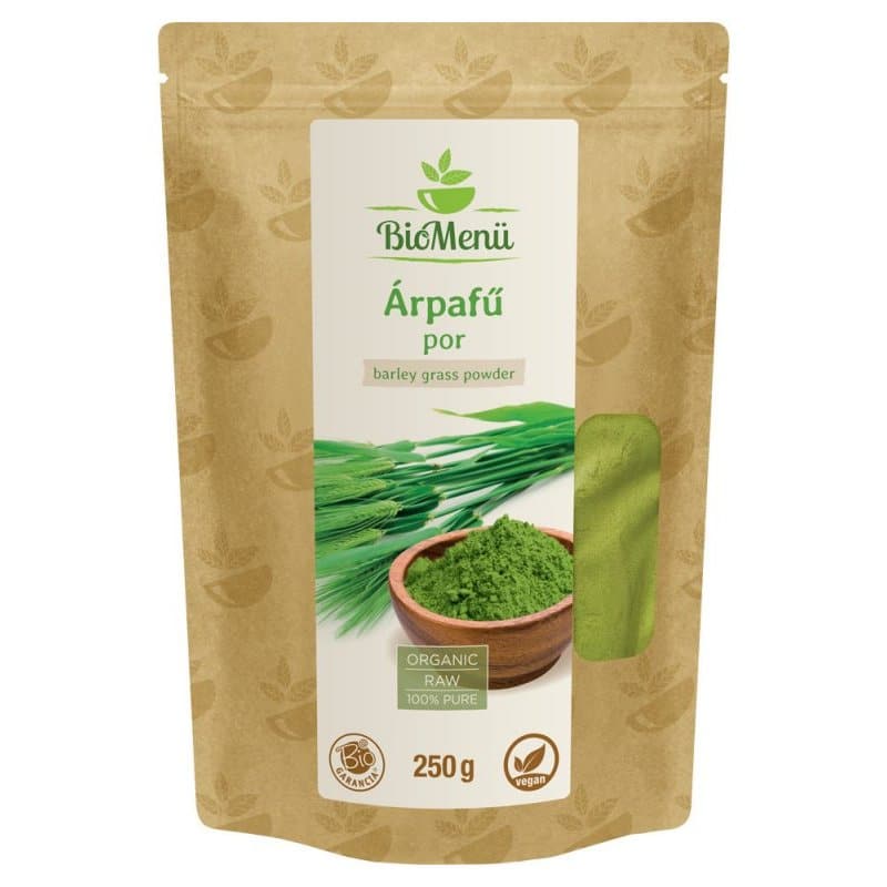 BioMenü Bio Árpafű por - 250g 1 Biomenü bio árpafű por - 250g