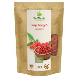 Biomenü bio goji bogyó - 125g