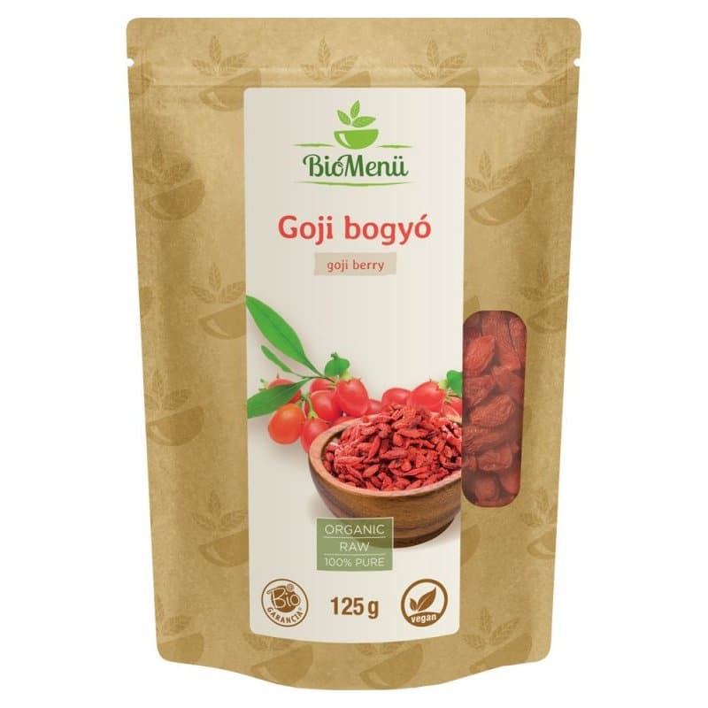 Biomenü Bio Goji bogyó - 125g 1 Biomenü bio goji bogyó - 125g