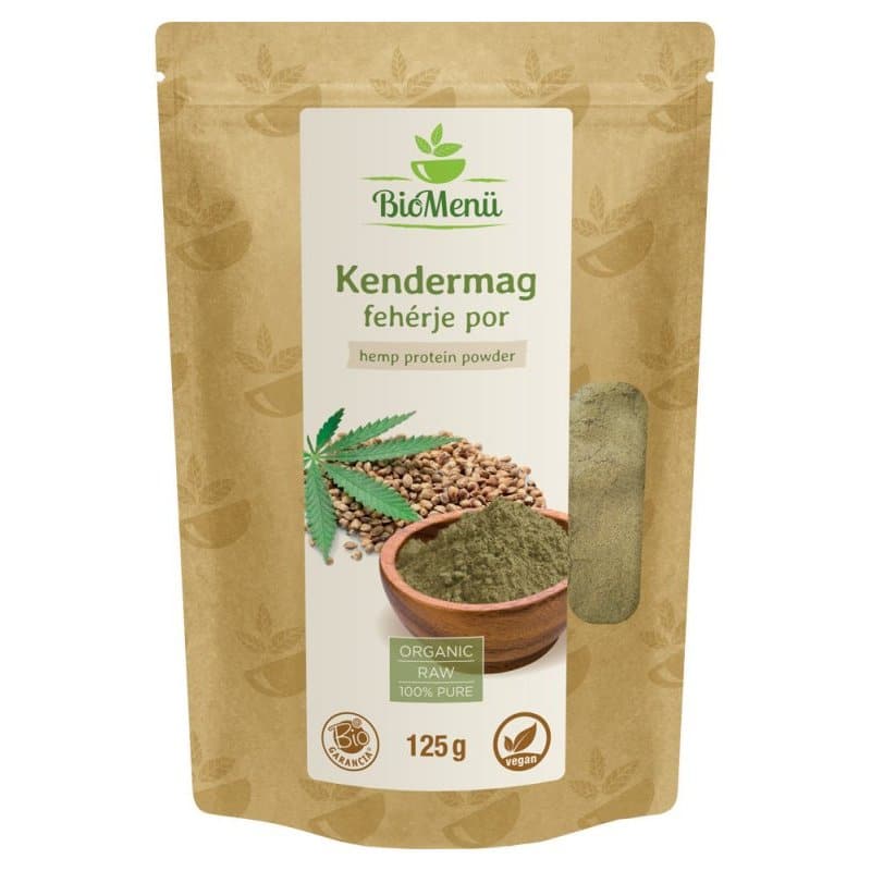 Biomenü Bio Kendermag fehérje por - 125g 1 Biomenü bio kendermag fehérje por - 125g