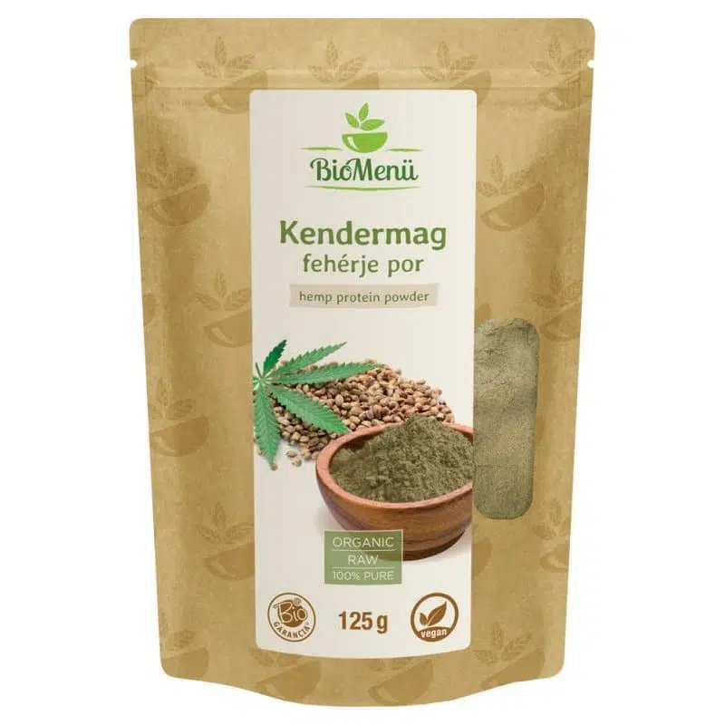 Biomenü Bio Kendermag fehérje por - 125g 1 Biomenü bio kendermag fehérje por - 125g