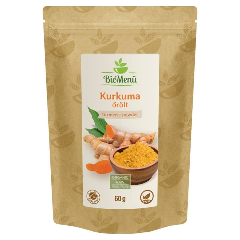 Biomenü Bio őrölt kurkuma - 60g 1 Biomenü bio őrölt kurkuma - 60g