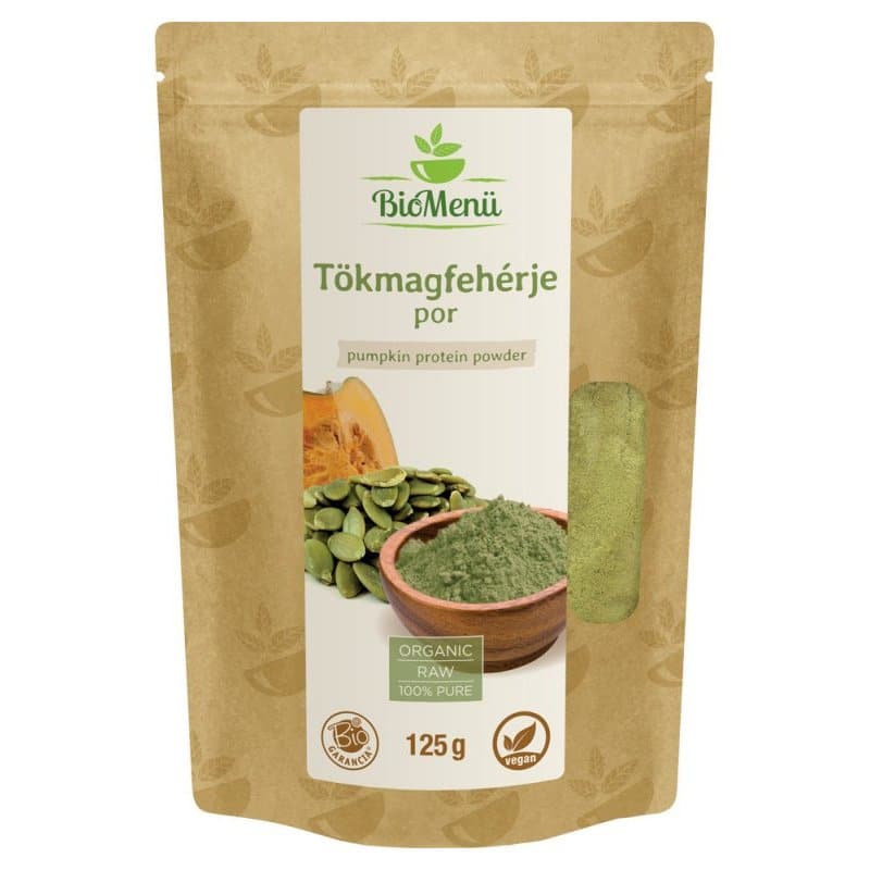 Biomenü Bio tökmagfehérje por - 125g 1 Biomenü Bio tökmagfehérje por - 125g