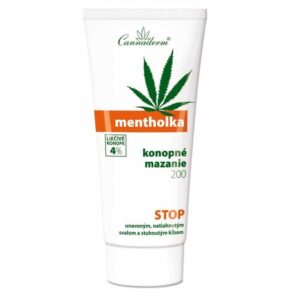 Cannaderm Mentholka Orvosi kender tartalmú fájdalomcsillapító krém - 200ml