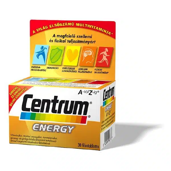 Centrum Energy A-Z filmtabletta - 30db 1 Centrum Energy A-Z filmtabletta – 30db