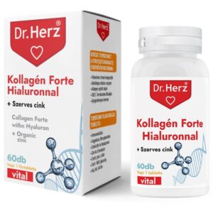 Dr. Herz Kollagén Forte Hialuronnal tabletta - 60db