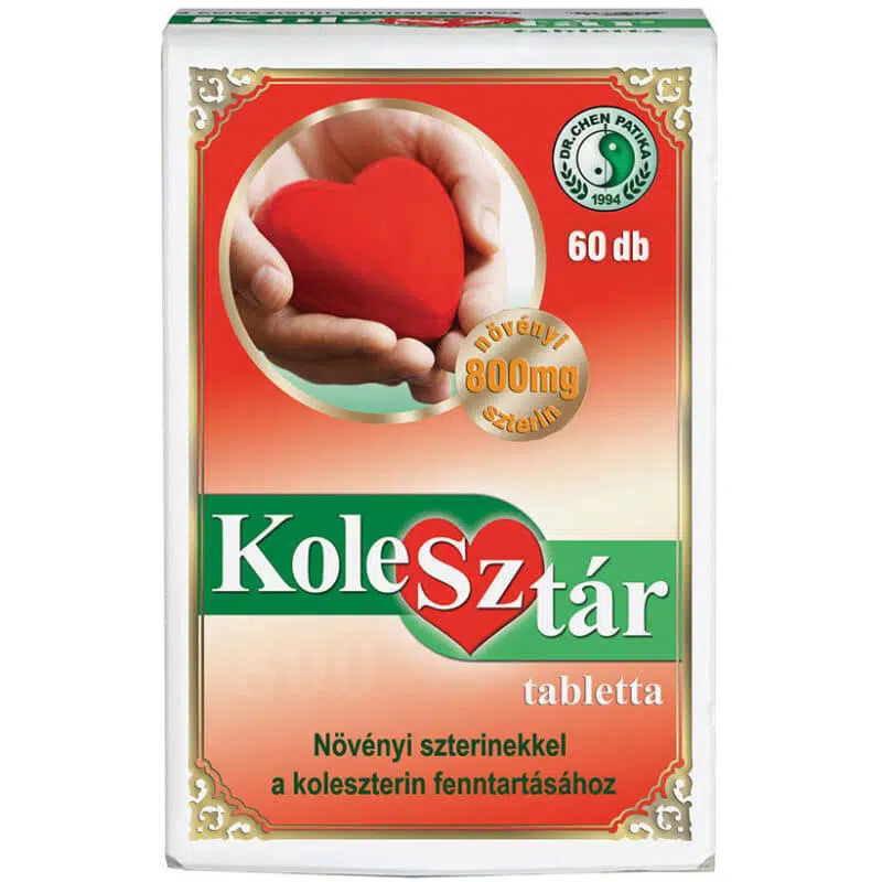 Dr. Chen Kolesztár tabletta - 60db 1 Dr. Chen Kolesztár 800 tabletta - 60db