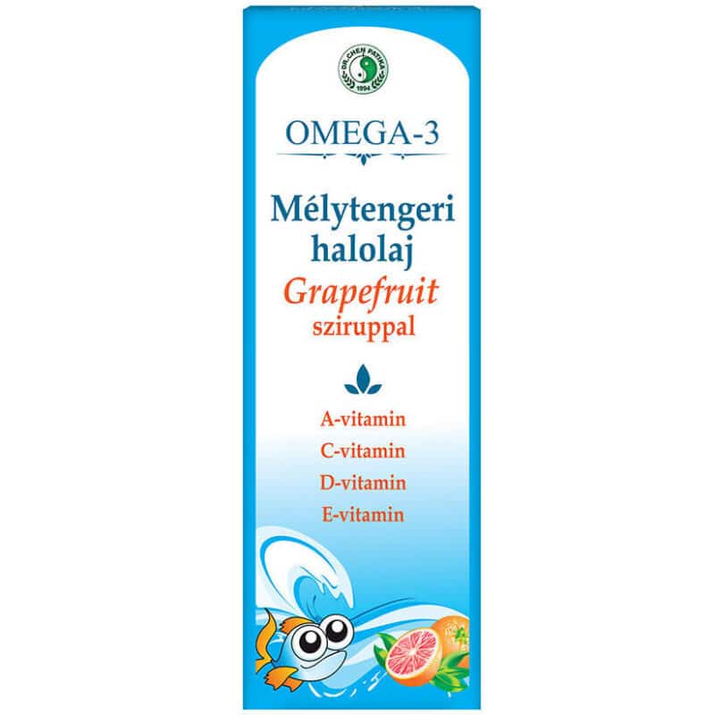 Dr. Chen Omega-3 mélytengeri halolaj szirup - 500ml 1 Dr. Chen Omega-3 mélytengeri halolaj szirup - 500ml