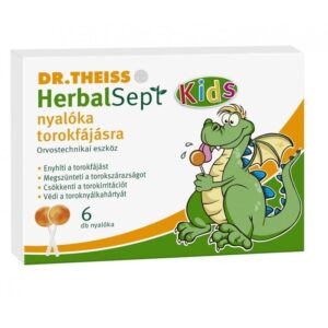 Dr. Theiss Herbalsept nyalóka torokfájás ellen – 6db