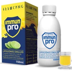 ImmunPro Liposzómás Immunerősítő Emulzió citrom-lime ízesítésben - 150ml