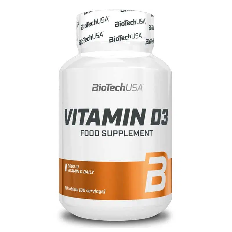 BioTech USA D3-vitamin 50mcg tabletta - 60db 1 BioTech USA D3-vitamin 2000NE tabletta - 60db