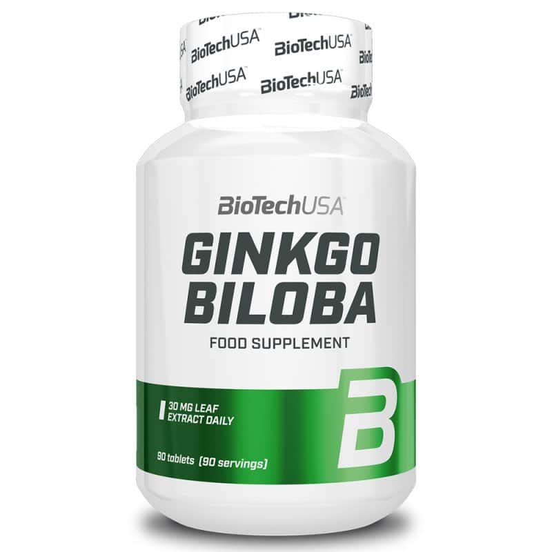 BioTech USA Ginkgo Biloba tabletta - 90db 1 BioTech USA Ginkgo Biloba tabletta - 90db