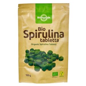 Biorganik Bio spirulina tabletta - 100g