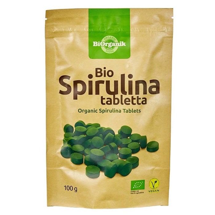 Biorganik Bio spirulina tabletta - 100g 1 Biorganik Bio spirulina tabletta - 100g