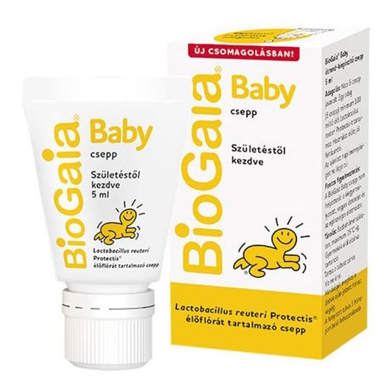 BioGaia Baby étrendkiegészítő csepp - 5ml 1 BioGaia Baby étrendkiegészítő csepp - 5ml