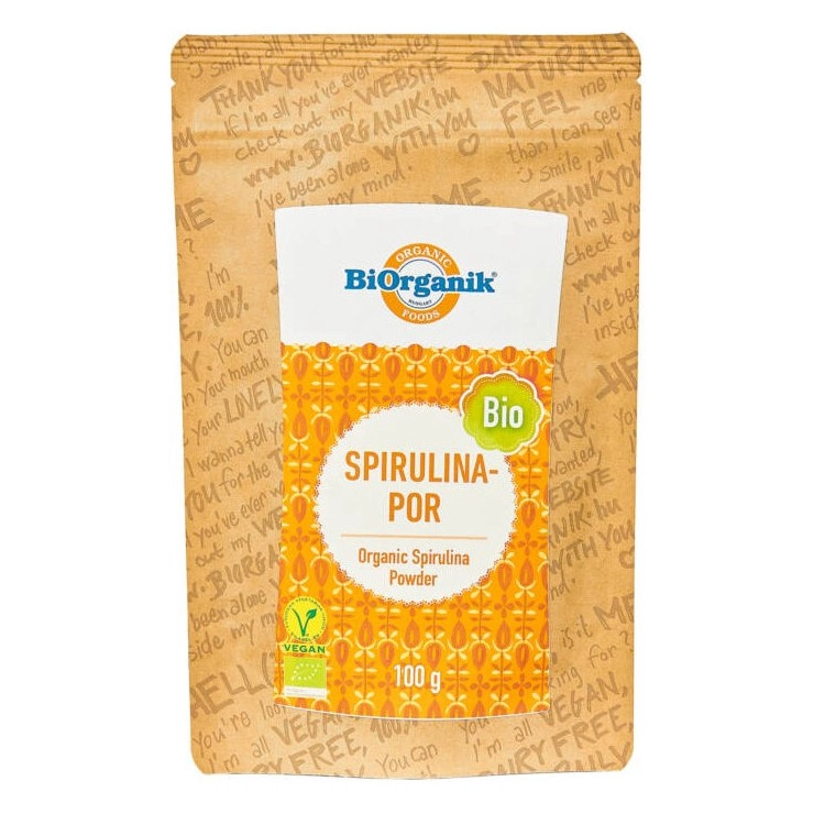 Biorganik Bio spirulina por - 100g 1 Biorganik Bio spirulina por - 100g