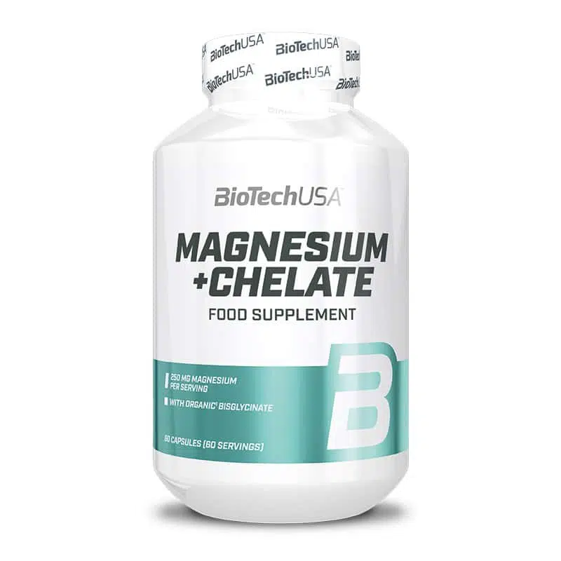BioTech USA Magnesium + Chelate kapszula - 60db 1 BioTech USA Magnesium + Chelate kapszula - 60db