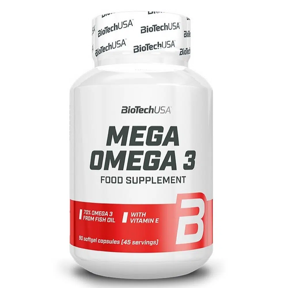 BioTech USA Omega 3 gélkapszula - 90db 1 BioTech USA Omega 3 gélkapszula - 90db