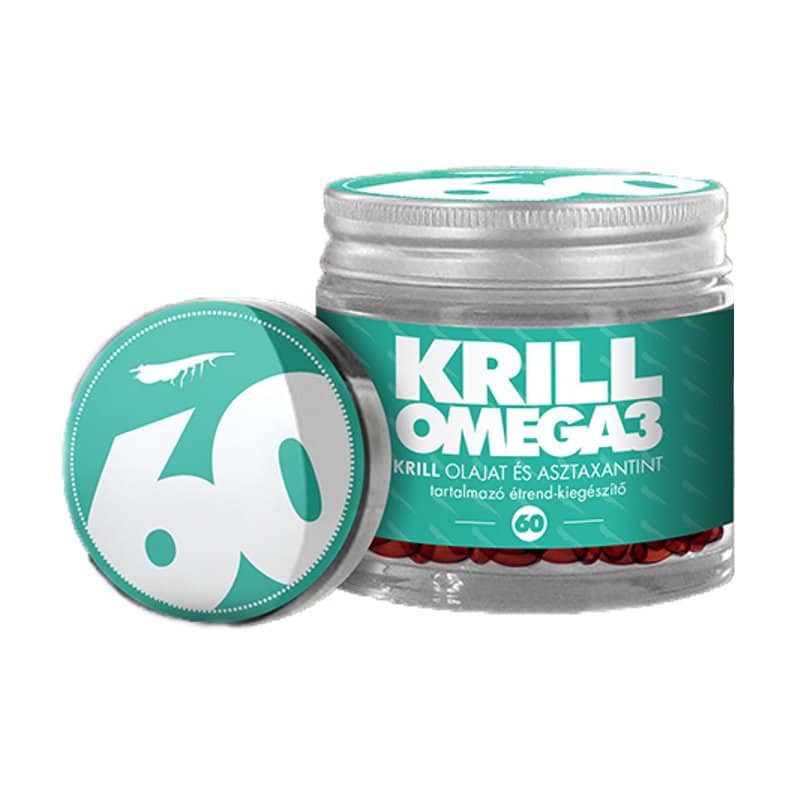 NKO Krill Omega3 kapszula - 100% tisztaságú rákolaj - 60db 1 NKO Krill Omega3 - 100% tisztaságú rákolaj - 60db gélkapszula