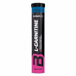 BioTech USA L-Carnitine 500mg pezsgőtabletta áfonya-málna - 20db