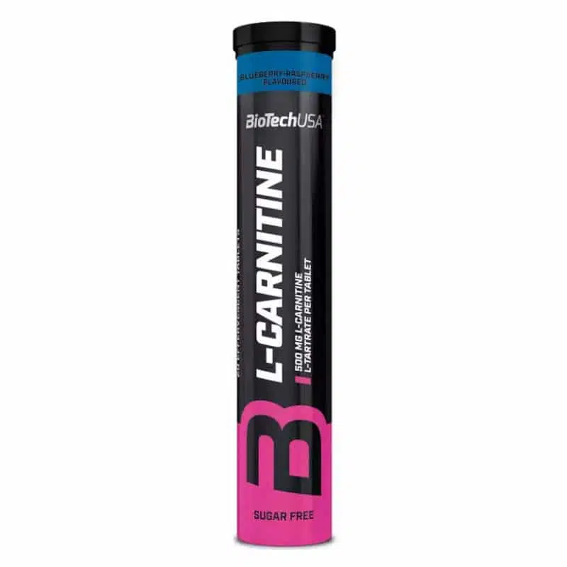 BioTech USA L-Carnitine 500mg pezsgőtabletta áfonya-málna - 20db pezsgőtabletta 1 BioTech USA L-Carnitine 500mg pezsgőtabletta áfonya-málna - 20db