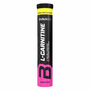 BioTech USA L-Carnitine 500mg citrom-lime pezsgőtabletta - 20db