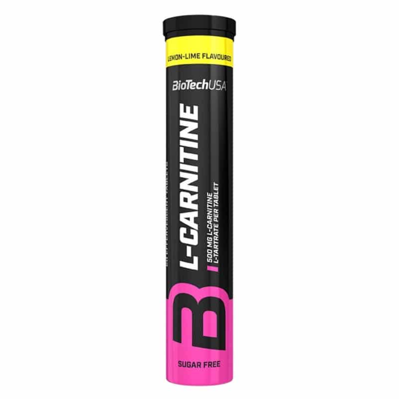 BioTech USA L-Carnitine 500mg citrom-lime pezsgőtabletta - 20db 1 BioTech USA L-Carnitine 500mg citrom-lime pezsgőtabletta - 20db