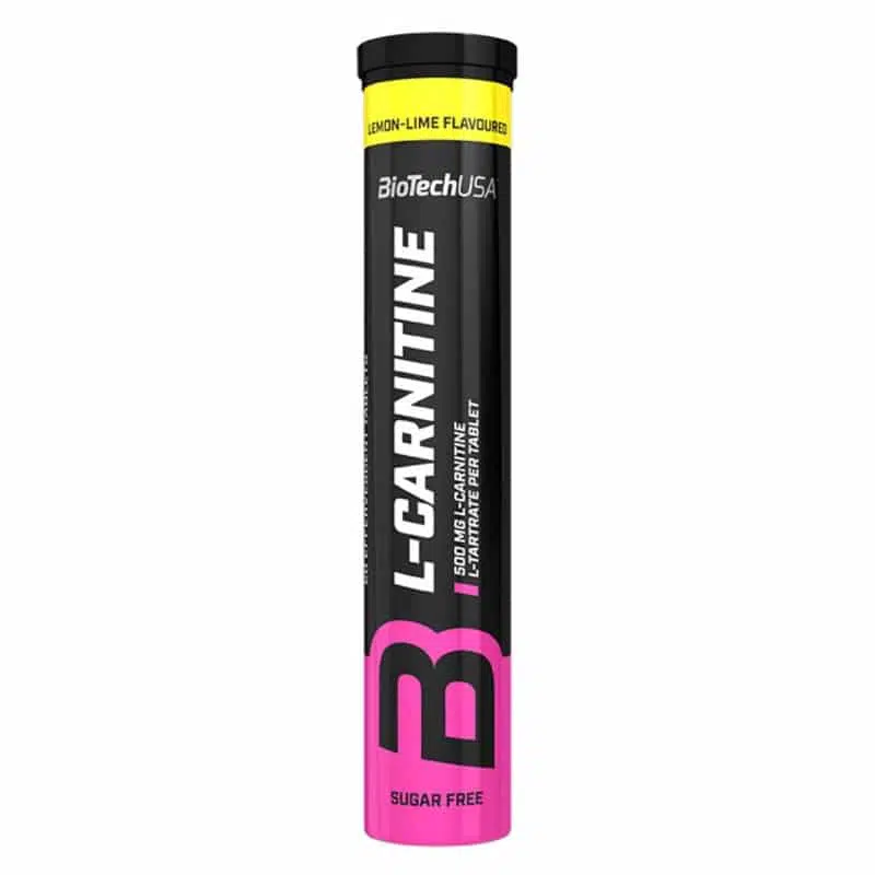 BioTech USA L-Carnitine 500mg citrom-lime pezsgőtabletta - 20db 1 BioTech USA L-Carnitine 500mg citrom-lime pezsgőtabletta - 20db