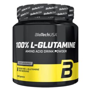 BioTech USA 100% L-Glutamine por - 500g