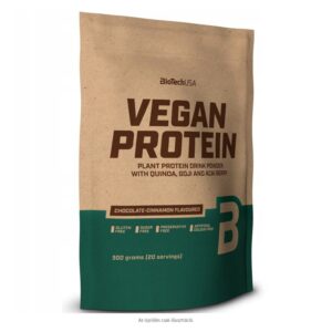 BioTech USA Vegan Protein vaníliás sütemény - 500g