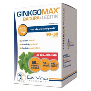 GinkgoMax Bakopa+Lecitin kapszula - 120db