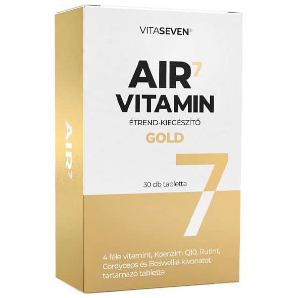 Air7 Vitamin tabletta dohányosok részere - Minden lélegzet számít - 30db 1 Air7 Vitamin tabletta dohányosok részere - Minden lélegzet számít - 30db