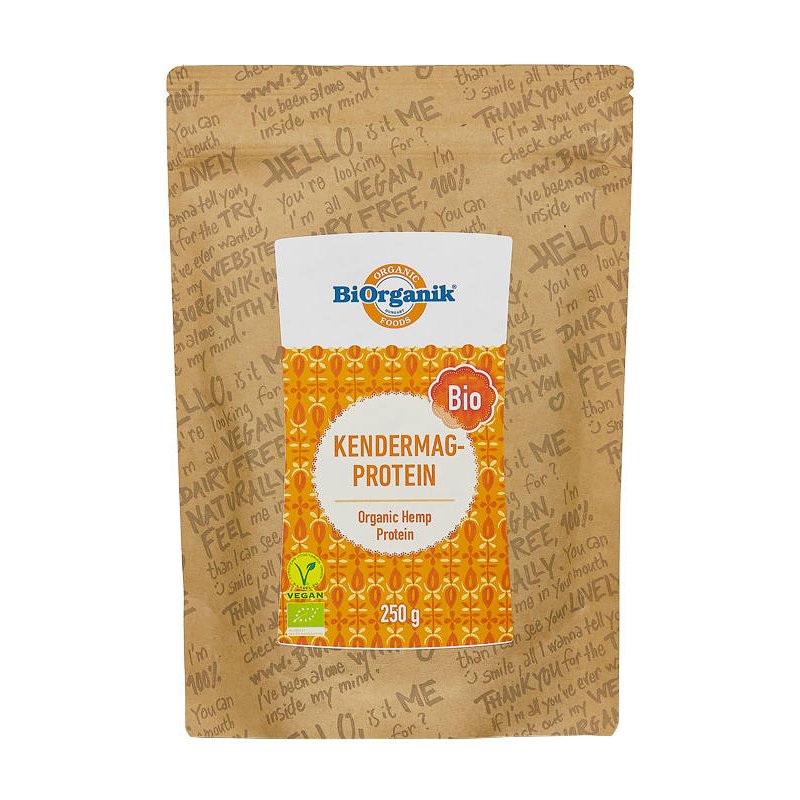 Biorganik Bio vegan kender protein - 250g 1 Biorganik Bio vegan sport kender protein - 250g