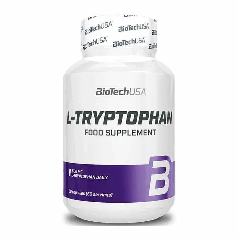 BioTech USA L-Tryptophan kapszula - 60db 1 BioTech USA L-Tryptophan kapszula - 60db