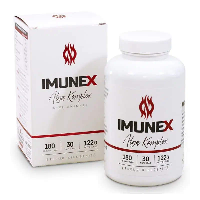 Imunex Alga Komplex kapszula - 180db 1 Imunex Alga Komplex kapszula - 180db
