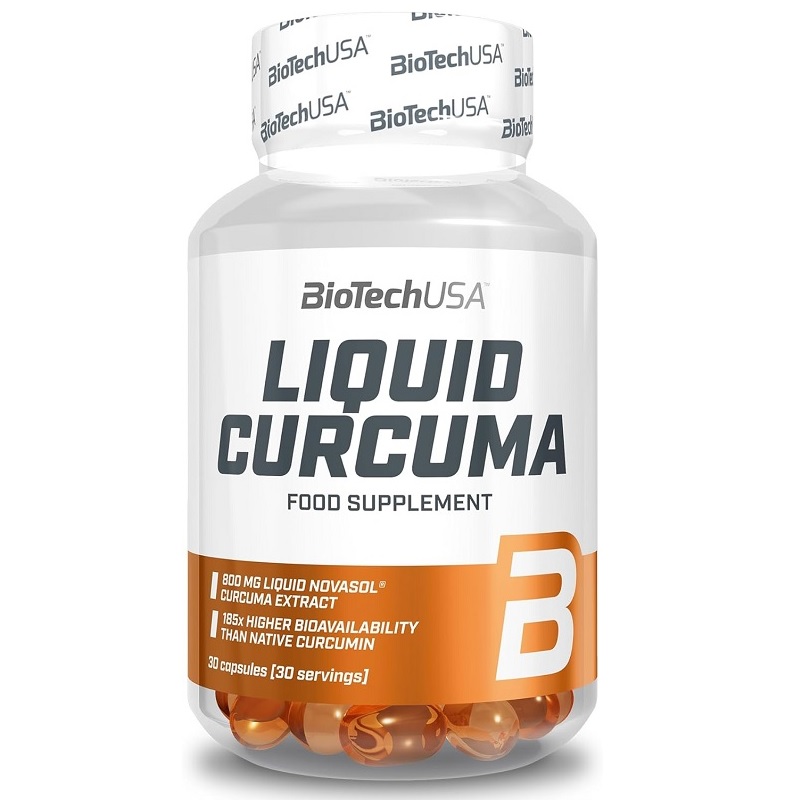 BioTech USA Liquid Kurkuma kapszula - 30db 1 BioTech USA Liquid Kurkuma kapszula - 30db