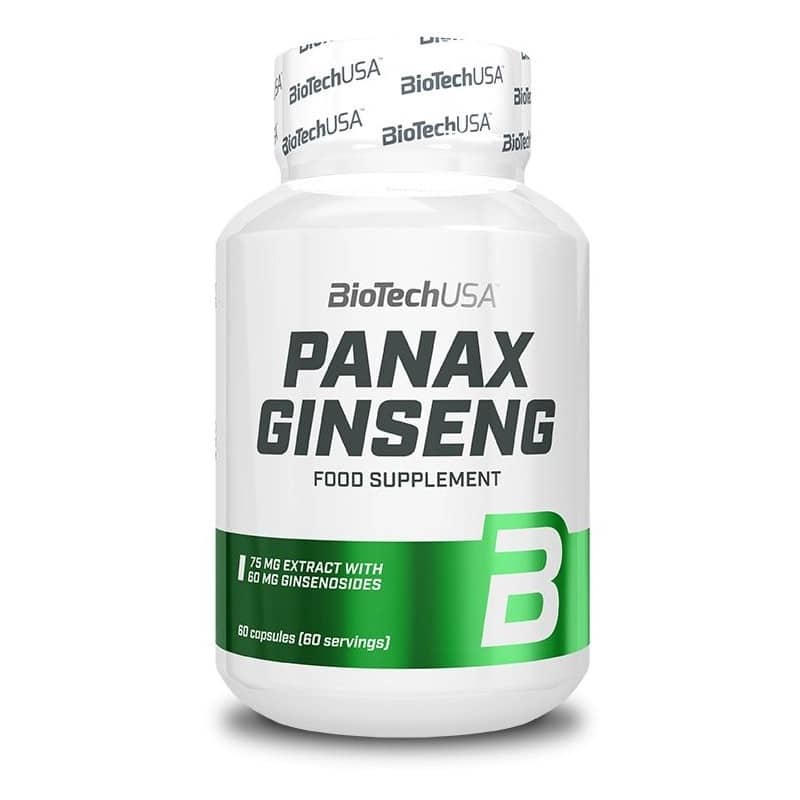 BioTech USA Panax Ginseng kapszula - 60db 1 BioTech USA Panax Ginseng kapszula - 60db