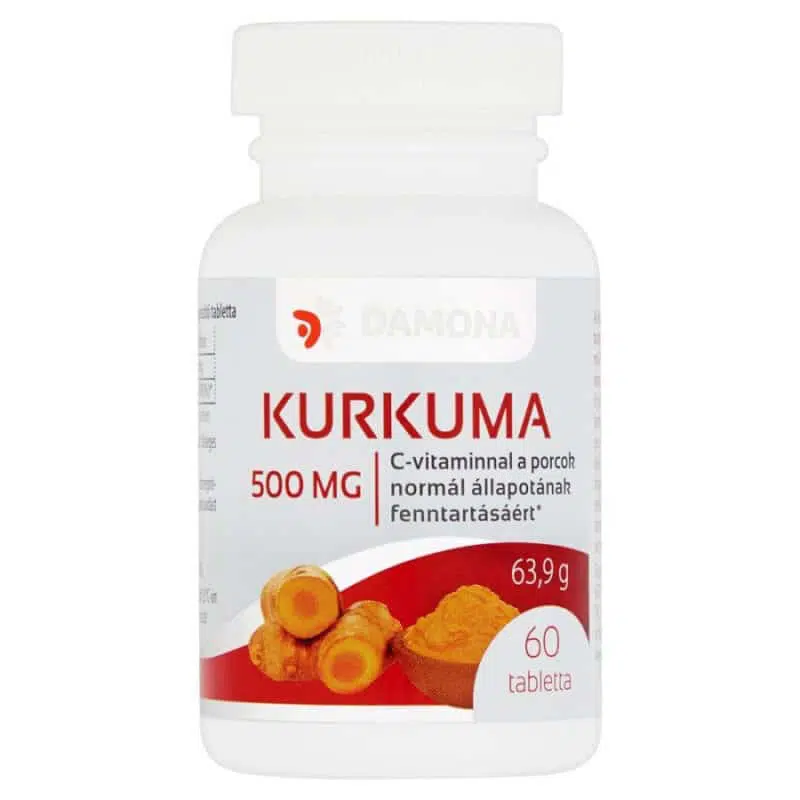Damona Kurkuma tabletta - 60db 1 Damona Kurkuma tabletta - 60db
