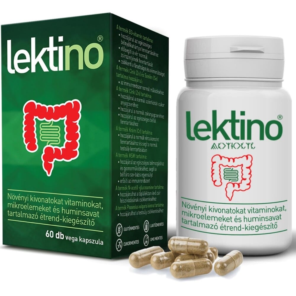 Lektino kapszula - 60db 1 Lektino kapszula - 60db