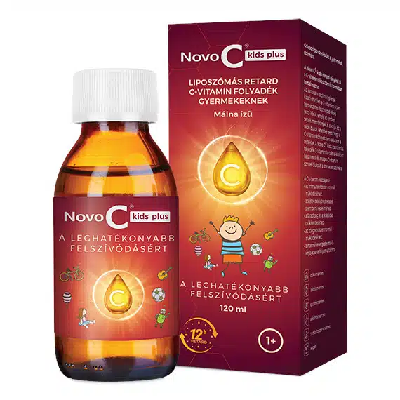 Novo C Kids Liquid Liposzómás C-vitamin RETARD folyadék - 120ml 1 Novo C Kids Liquid Liposzómás C-vitamin - 120ml